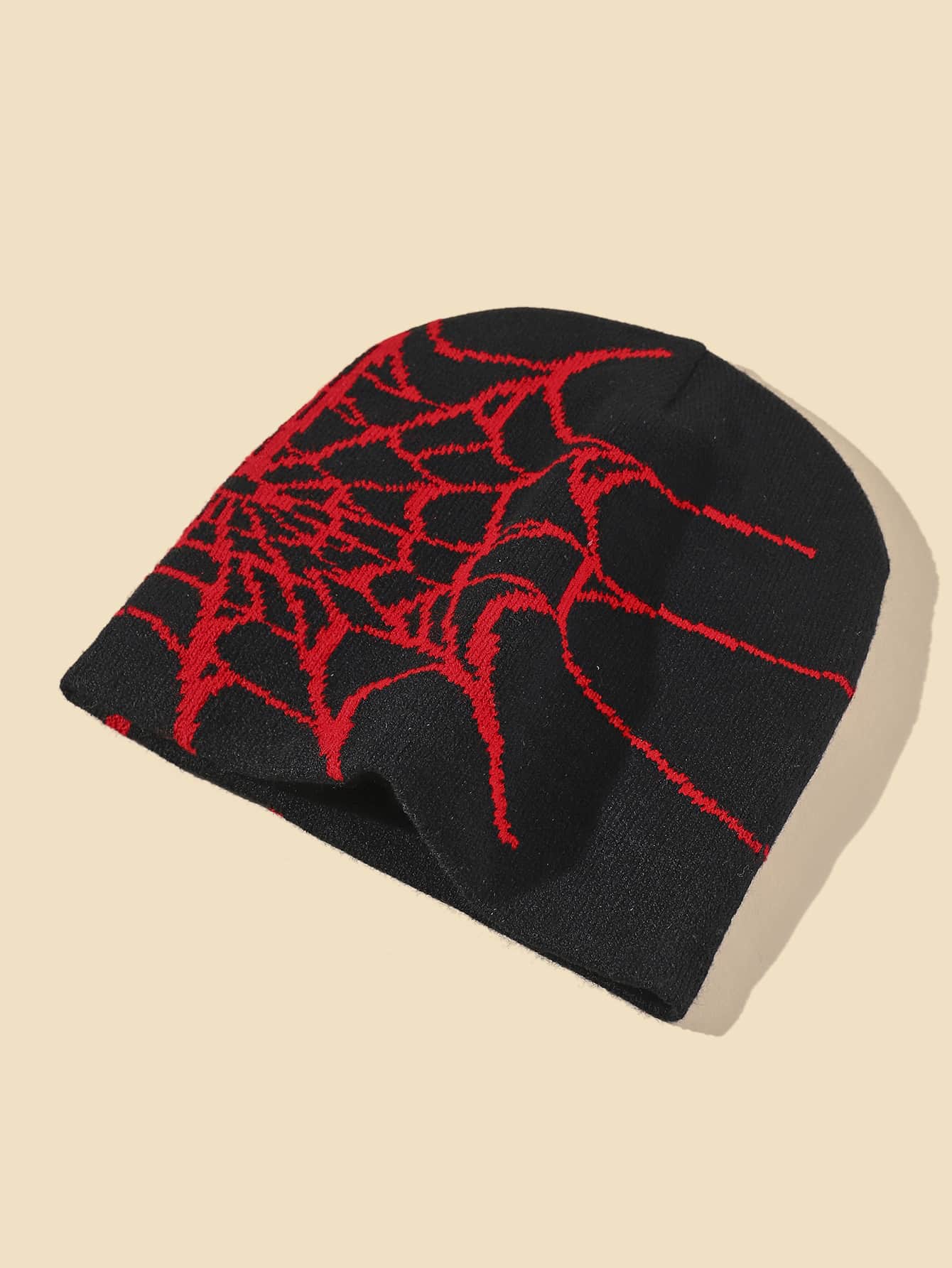 Spider Web Pattern Beanie