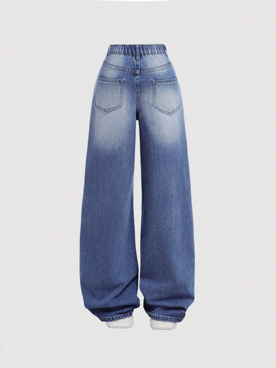 Loose Fit Casual Denim