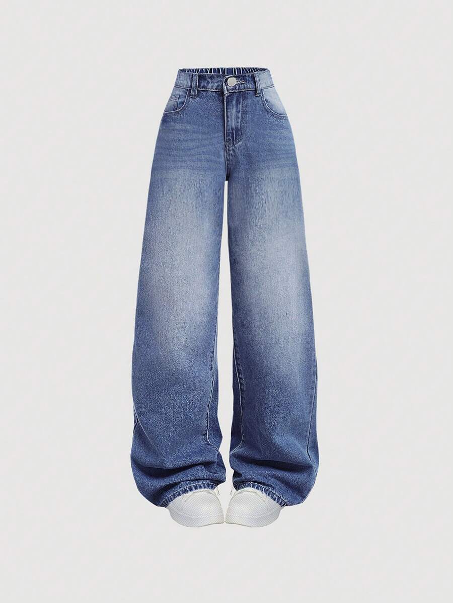 Loose Fit Casual Denim