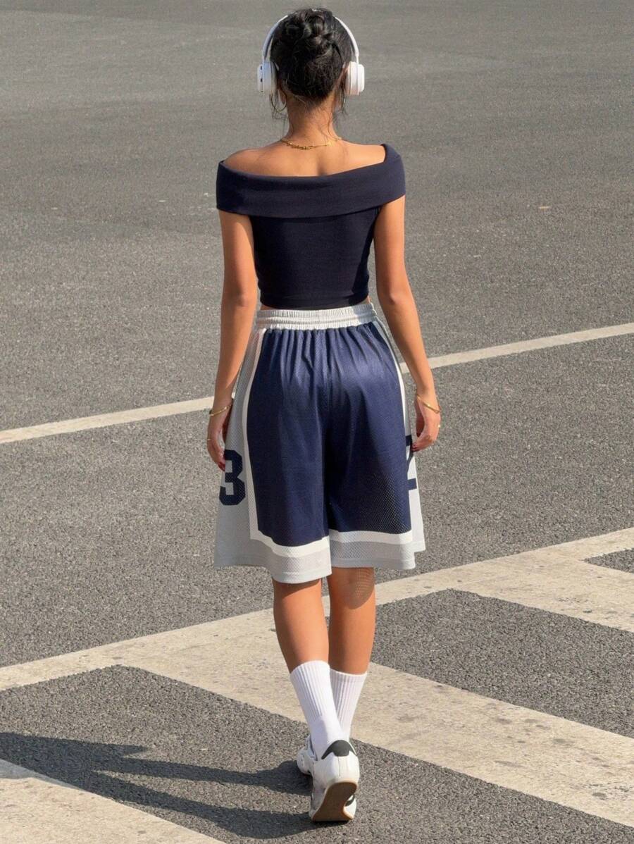 Breathable California Print Shorts