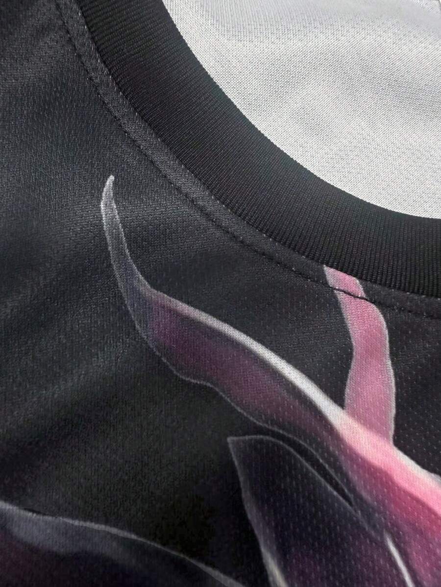 Dragon Pattern Football Jersey