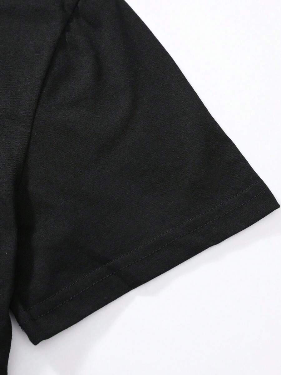 Graphic Short Sleeve Loose T-Shirt
