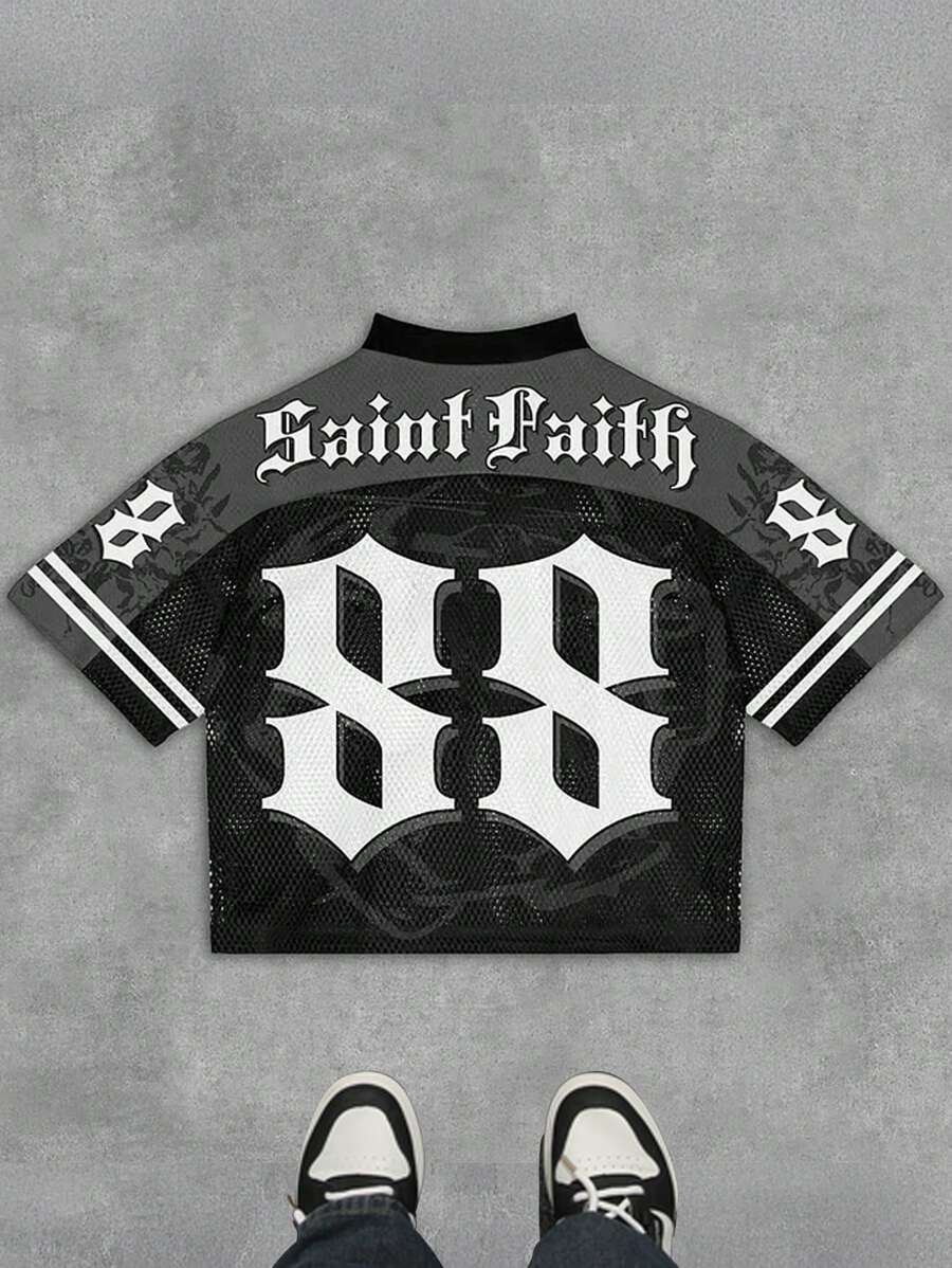 Angel V-Neck Short Sleeve Jersey
