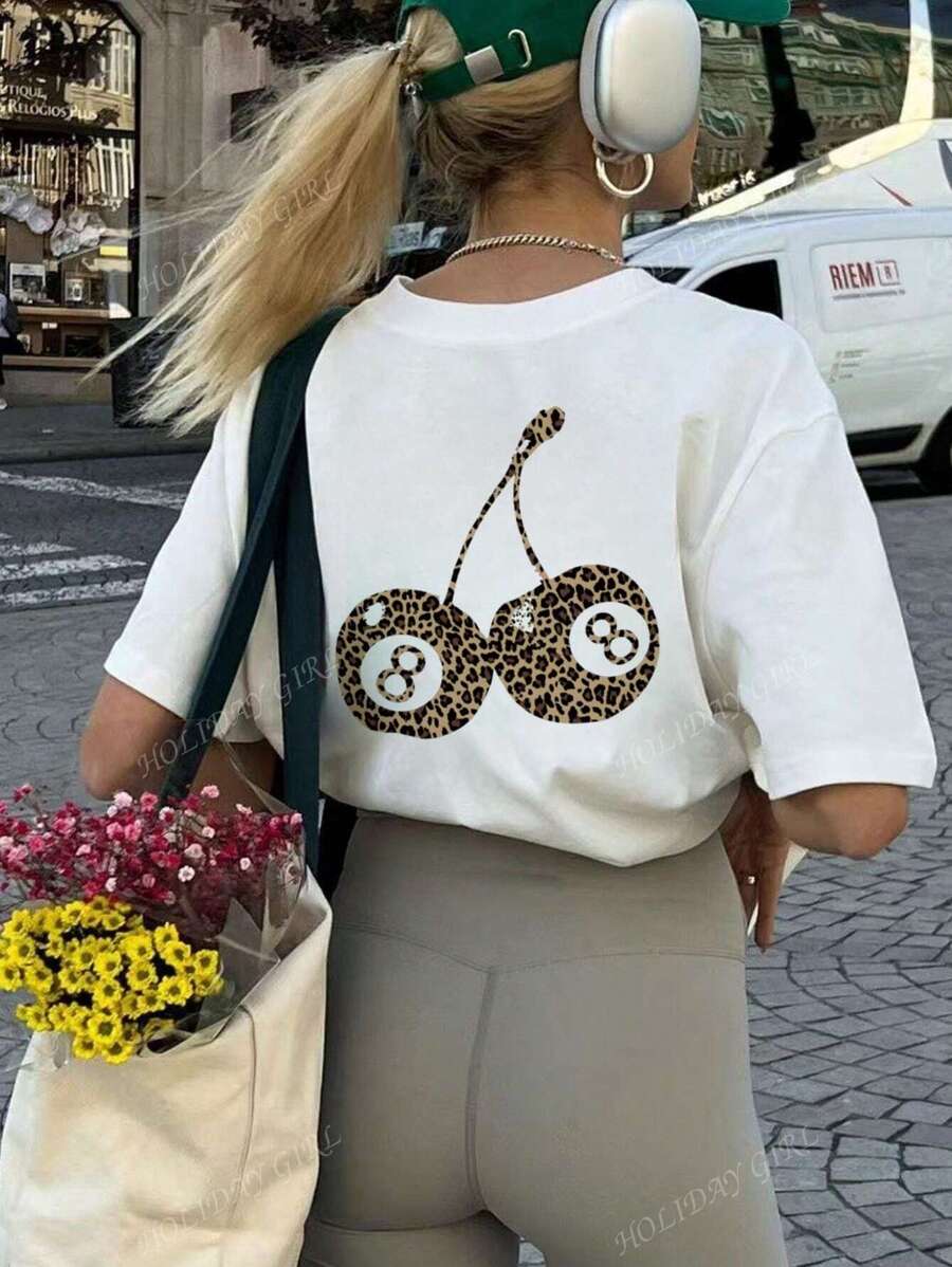 Cherry Print T-Shirt