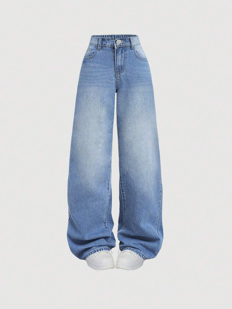Loose Fit Casual Denim
