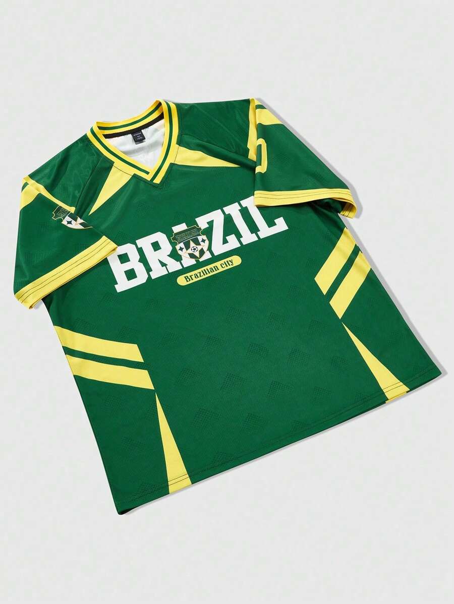 Brazil Football Sports Jersey