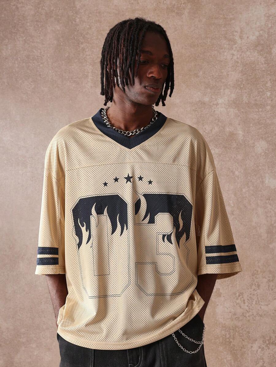 Basketball Jersey Oversized Mesh