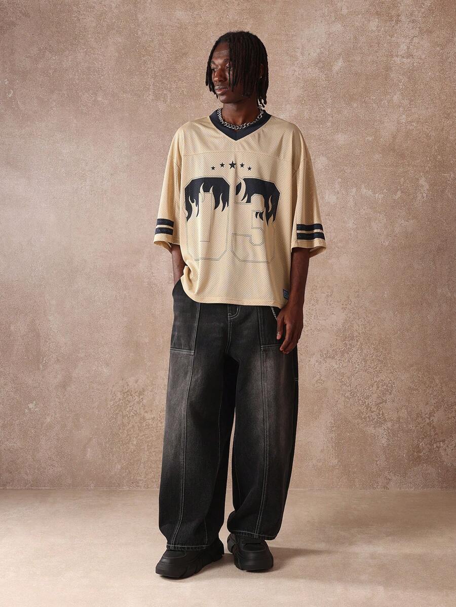 Basketball Jersey Oversized Mesh