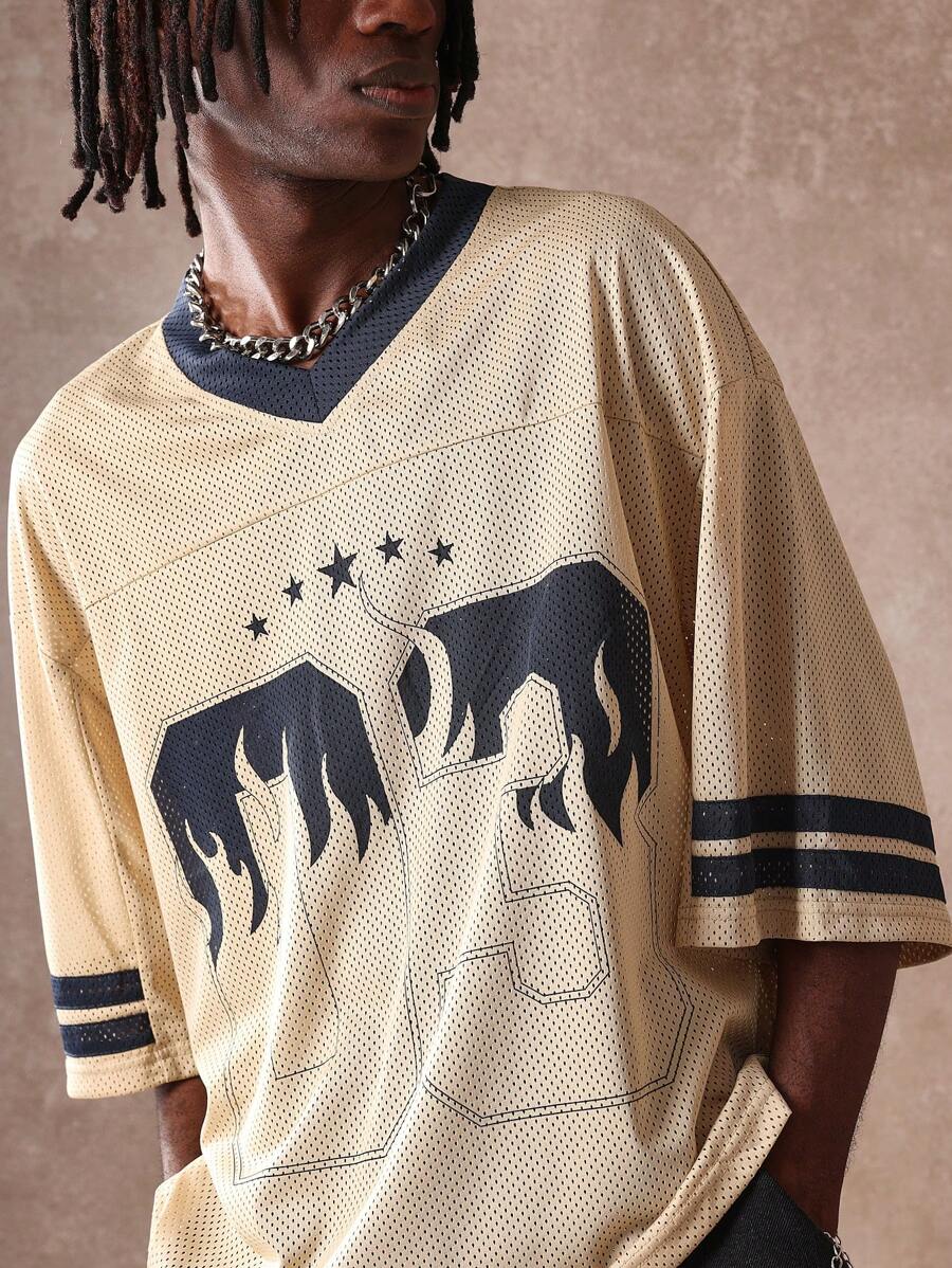 Basketball Jersey Oversized Mesh