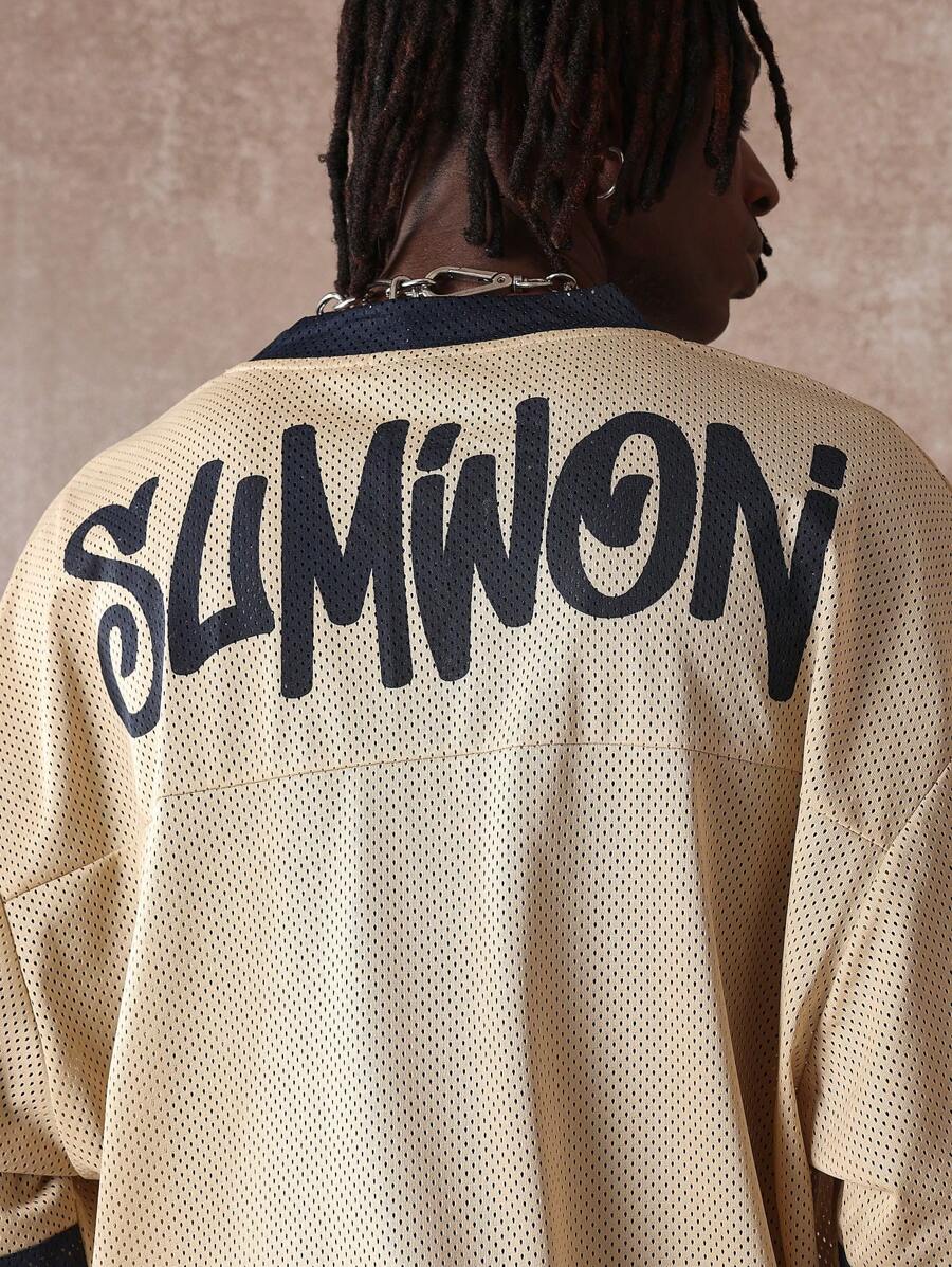 Basketball Jersey Oversized Mesh