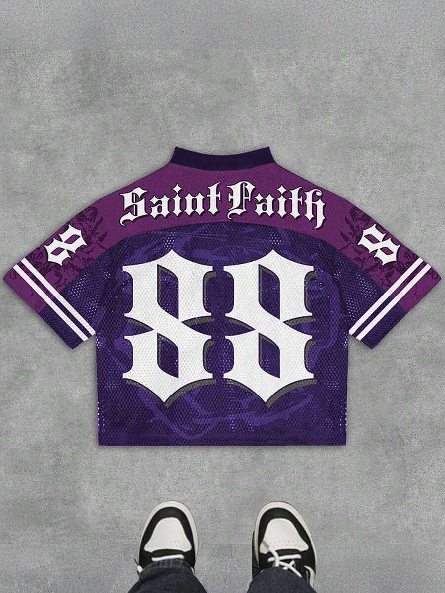 Angel V-Neck Short Sleeve Jersey
