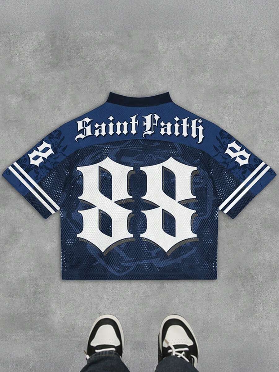 Angel V-Neck Short Sleeve Jersey
