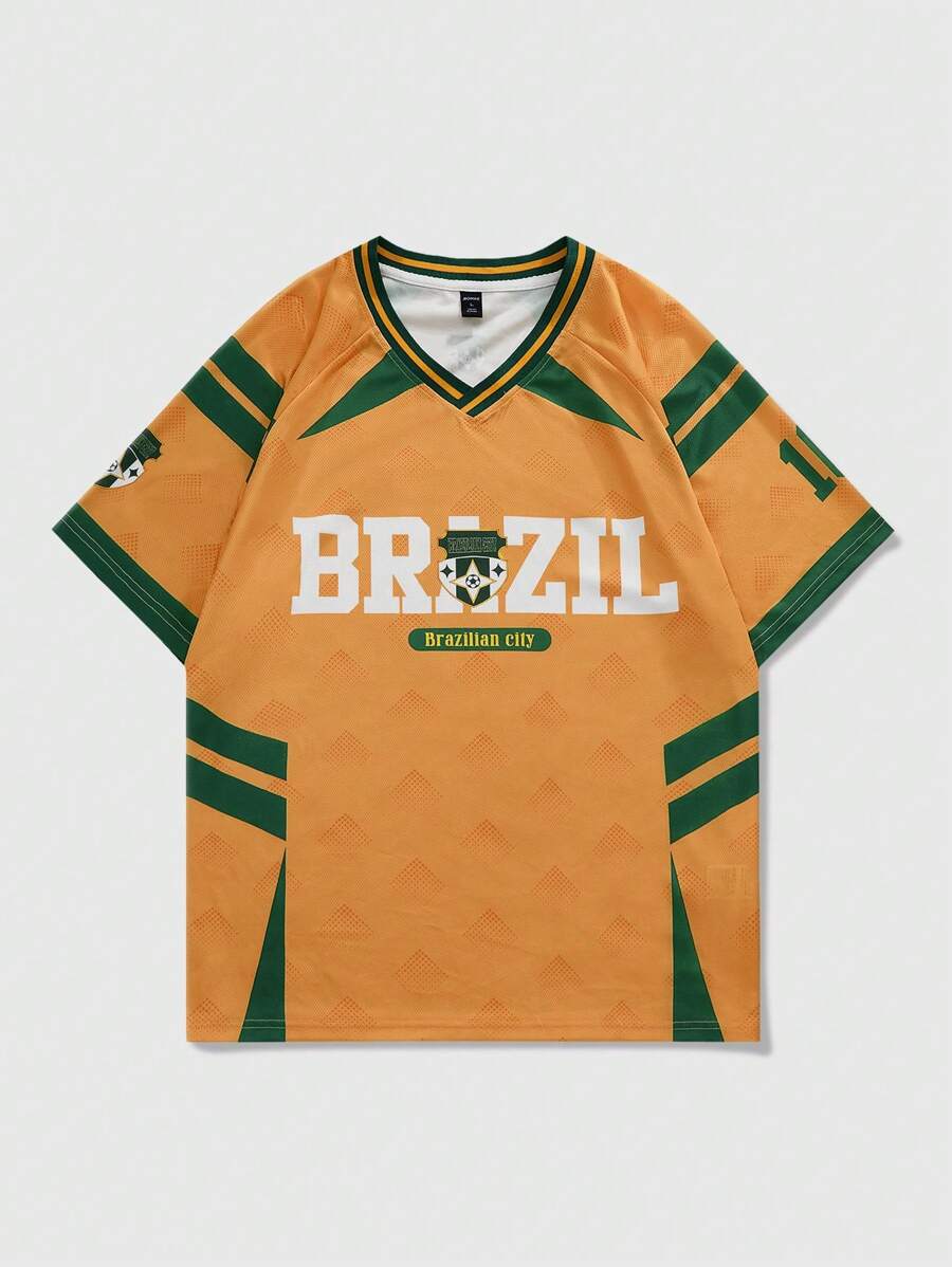 Brazil Football Sports Jersey