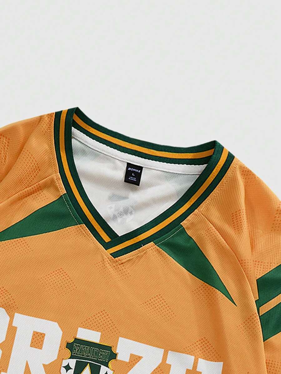 Brazil Football Sports Jersey