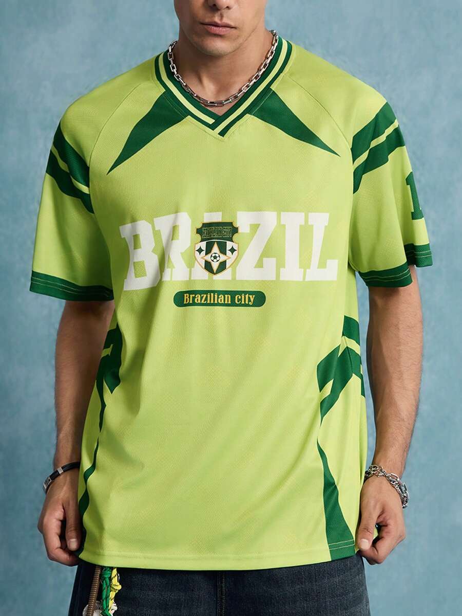 Brazil Football Sports Jersey