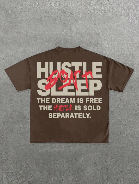 Graphic Short Sleeve Loose T-Shirt