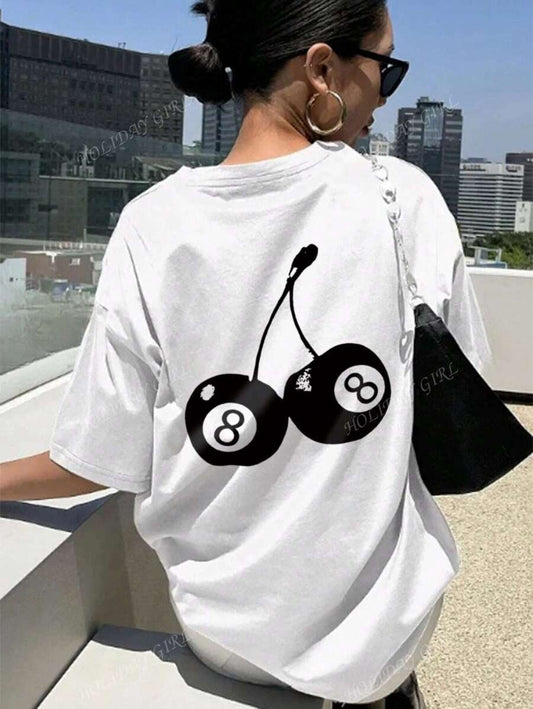 Cherry Print T-Shirt