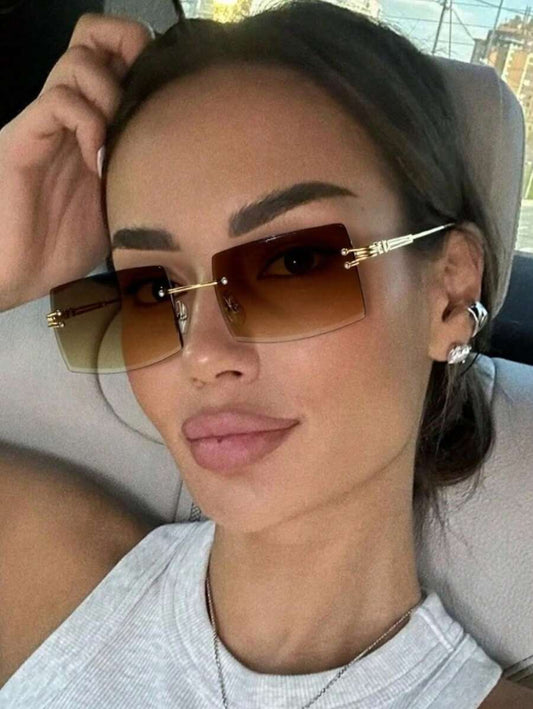 Fashionable Rimless Glasses