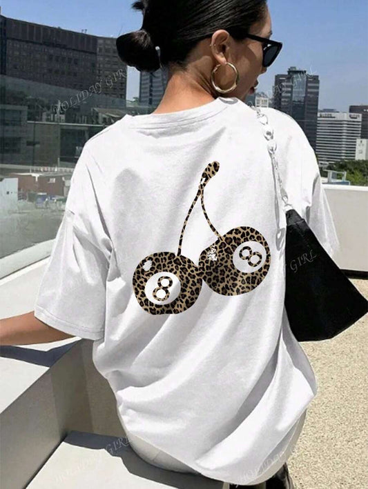 Cherry Print T-Shirt
